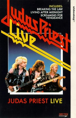 Judas Priest : Judas Priest LIVE. Album Cover