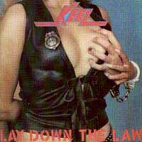 KEEL : Lay Down The Law. Album Cover