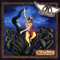 Aerosmith : Nine Lives. Album Cover