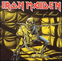 Iron Maiden : Piece Of Mind. Album Cover