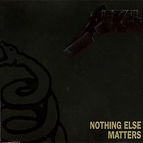 Metallica : Nothing else matters (single). Album Cover