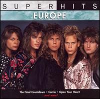 Europe : Super Hits. Album Cover