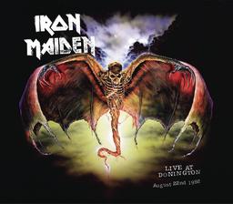 Iron Maiden : Live At Donnington. Album Cover