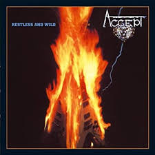 Accept : Restless And Wild. Album Cover